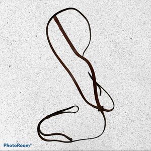 Equestrian Leather Horse Oversized Standing Martingale NWOT